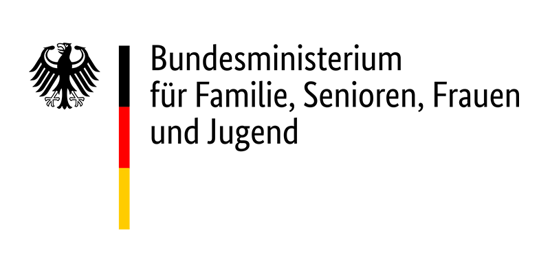 Logo Bundesministerium für Familie, Senioren, Frauen und Jugend
